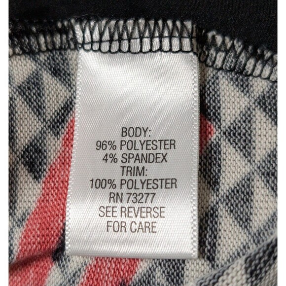 NWT Dana Buchman Size M Sweater Abstract Blocked Knit Modern Contemporary Bold - Picture 7 of 8